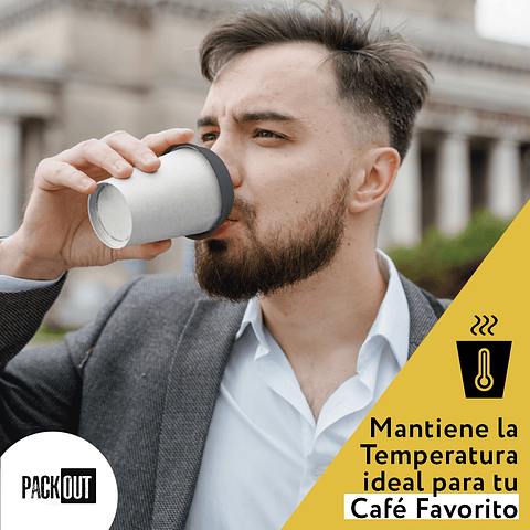 OFERTA CYBER!!! Vaso Café Polipapel Negro 2000 Unidades