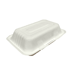 OFERTA CYBER!!! Envase Multiuso Bagazo Compostable sin Divisiones 300 unidades