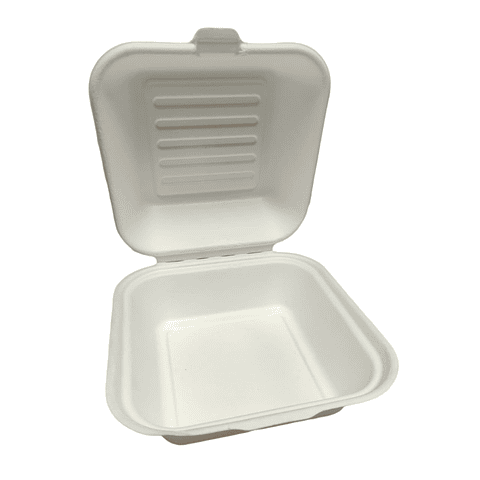 PACK OFERTA x MAYOR!!! Envase Hamburguesa Bagazo Compostable 200 unidades