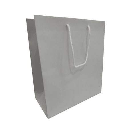 OFERTA MAYORISTA!!! Bolsa Cartón Lujo C/Manilla Cordón  500 Unidades