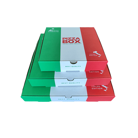 Caja Pizza Box Italiana  50 Unidades