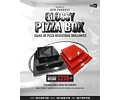 Caja Pizza Revestida GLOSSY Roja 50 Unidades