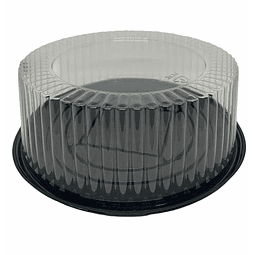 Envase Torta Transparente Cúpula 20 unidades