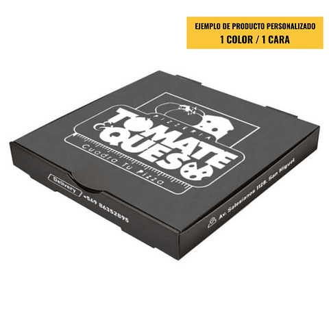 OFERTA MAYORISTA!!! Caja Pizza Roja PACKOUT  500 unidades