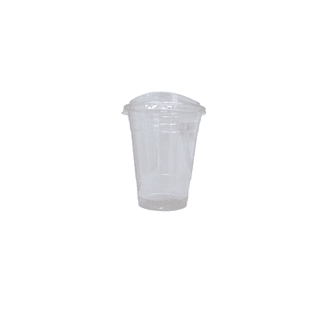 OFERTA MAYORISTA!!!  Vaso Transparente PET + Tapa Con Boquilla/Botón 1.000 unidades