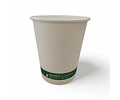 OFERTA MAYORISTA!!! Vaso Café COMPOSTABLE Blanco 1.000 unidades