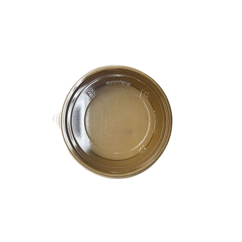 PACK x MAYOR!!! Bowl Kraft Compostable + Tapa PLA 300 Unidades