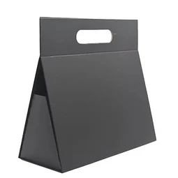 Caja LUJO Negra c/Cierre Magnético  TRIBOX