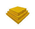 Caja Pizza Amarilla Lisa