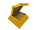 Caja Pizza Amarilla Lisa - Personalizable