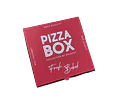Caja PIZZA BOX Roja 