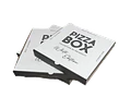 Caja PIZZA BOX White Edition 