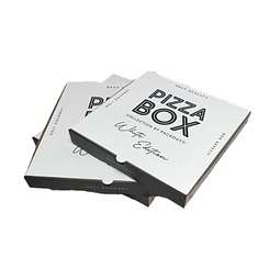 Caja PIZZA BOX White Edition 