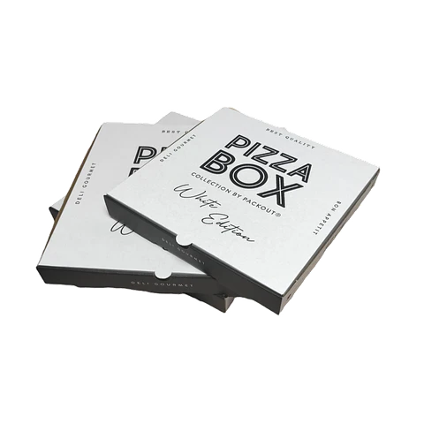 Caja PIZZA BOX White Edition 