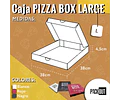 Caja PIZZA BOX White Edition 