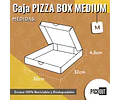 Caja Pizza Envase Sustentable ECO 