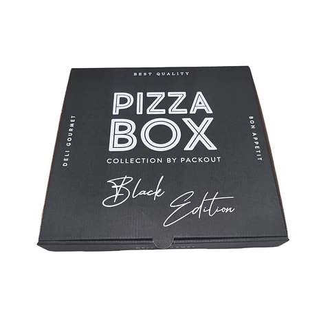 OFERTA CYBER DAY!!! Caja PIZZA BOX Black Edition