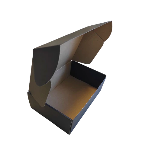 OFERTA CYBER DAY!!! Caja Cartón Multiuso Autoarmable Negra  