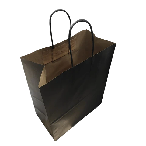 OFERTA CYBER DAY!!! Bolsa Kraft Negra con Manilla 