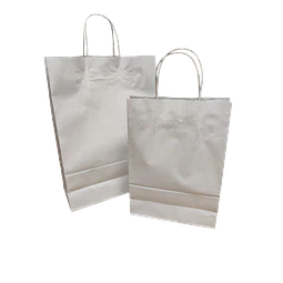 OFERTA CYBER DAY!!! Bolsa Papel Blanco con Manilla