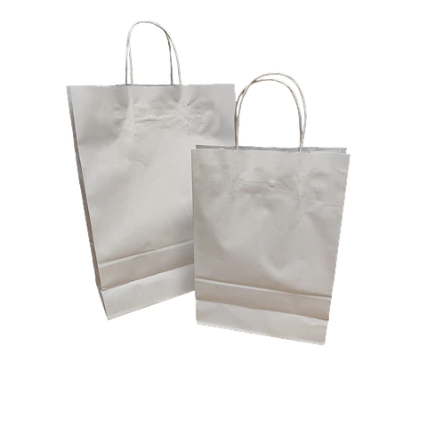 OFERTA CYBER DAY!!! Bolsa Papel Blanco con Manilla