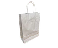 OFERTA CYBER DAY!!! Bolsa Papel Blanco con Manilla