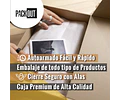Caja Cartón Multiuso Autoarmable Blanca