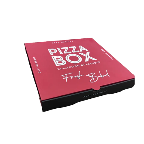 Caja PIZZA BOX Roja 