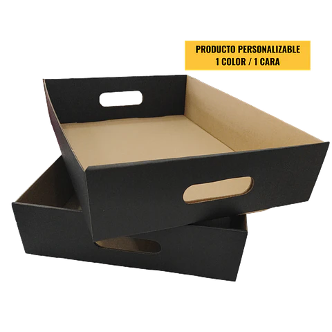Bandeja Autoarmable Microcorrugado Desayunos/Regalos/Otros - Personalizable