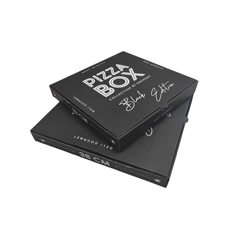 Caja PIZZA BOX Black Edition 