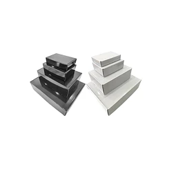 Caja Autoarmable Revestida Brillante GLOSSY 50 Unidades