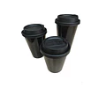 WINTER SALE!! Vaso Reutilizable Negro 100 Unidades