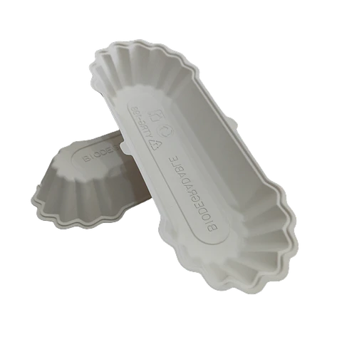 WINTER SALE!! Bandeja Canoa Hot Dog 100% Compostable / Almidón Maiz - 100 unid.