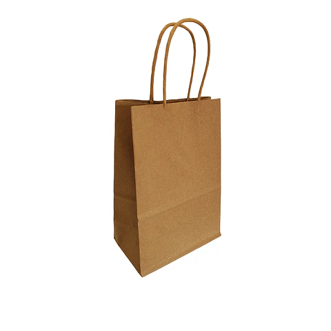 WINTER SALE!! Bolsa Kraft con Manilla 100 Unidades