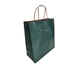 WINTER SALE!! Bolsa Kraft Verde o Roja con Manilla 100 Unidades