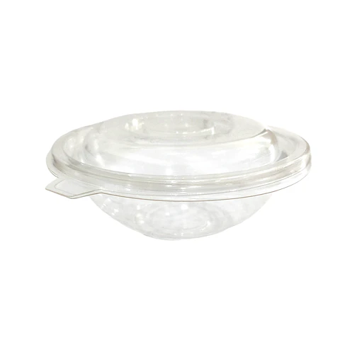 WINTER SALE!! Bowl Transparente Compostable PLA + Tapa Compostable 50 Unidades