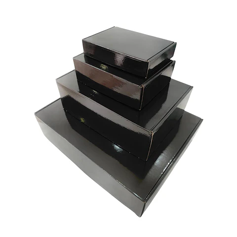 WINTER SALE!! Caja Autoarmable Revestida Brillante GLOSSY 50 Unidades