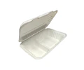 WINTER SALE!! Envase Multiuso Compostable 2 Divisiones 900cc - 100 Unidades
