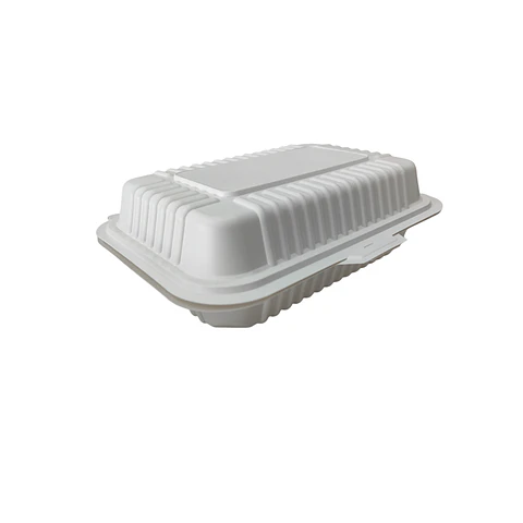 WINTER SALE!! Envase Multiuso Rectangular 900cc  Compostable / Almidón Maíz