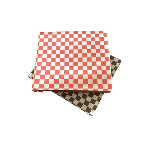 WINTER SALE!! Papel Mantequilla  Ajedréz  500 unidades