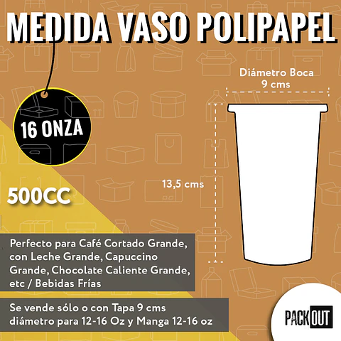 WINTER SALE!! Vaso Café  COMPOSTABLE Diseño ECO CUP  100 Unidades