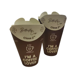 WINTER SALE!! Vaso Café Polipapel Butterfly Cup 100 unidades