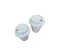 WINTER SALE!! Vaso Compostable Bagazo + Tapa Compostable Bagazo - 100 Unidades