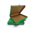 Caja Pizza Verde Lisa