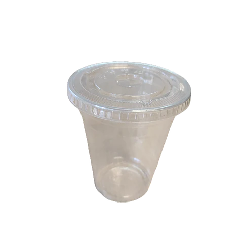 OFERTA CYBER DAY!!!Vaso Transparente PET + Tapa Plana Cruz
