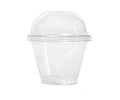 OFERTA CYBER DAY!!! Vaso Transparente PET + Tapa Domo S/Agujero 
