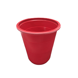 Vaso Rojo Compostable 350cc 