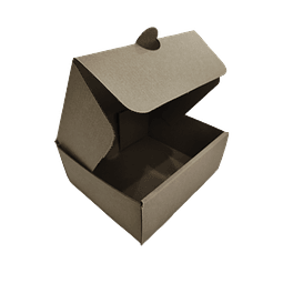 OFERTA MAYORISTA!!! Caja Cartón Delivery Multiuso Autoarmable Cuadrada 500 unid