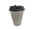 OFERTA MAYORISTA!!! Vaso Café Polipapel Blanco con Tapa 1000 Unidades