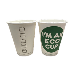 PACK OFERTA X MAYOR!!! Vaso Café Polipapel Compostable ECO CUP